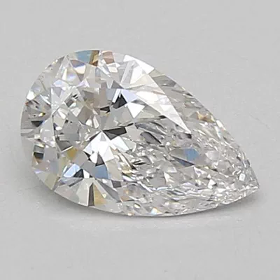 0.93ct D VS2 Rare Carat Ideal Cut Pear Lab Grown Diamond