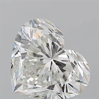 2.36ct J SI2 Rare Carat Ideal Cut Heart Diamond