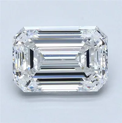 2.50ct E SI1 Excellent Cut Emerald Diamond