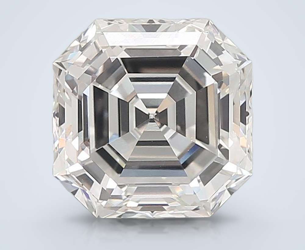 10.05ct H VVS2 Rare Carat Ideal Cut Asscher Lab Grown Diamond