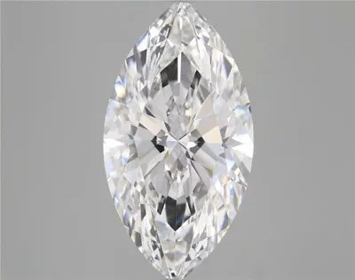 5.35ct F VS1 Rare Carat Ideal Cut Marquise Lab Grown Diamond
