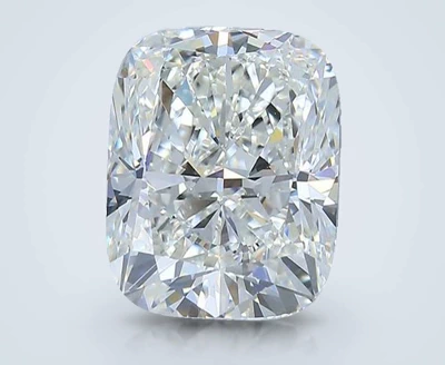 3.50ct H VVS2 Rare Carat Ideal Cut Cushion Diamond