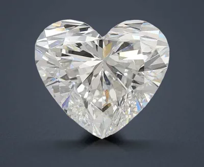2.50ct E VVS2 Rare Carat Ideal Cut Heart Lab Grown Diamond