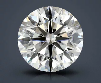 6.01ct F SI1 Rare Carat Ideal Cut Round Diamond
