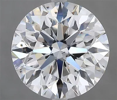3.01ct E SI2 Excellent Cut Round Diamond