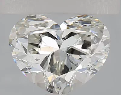 1.54ct J SI2 Rare Carat Ideal Cut Heart Diamond