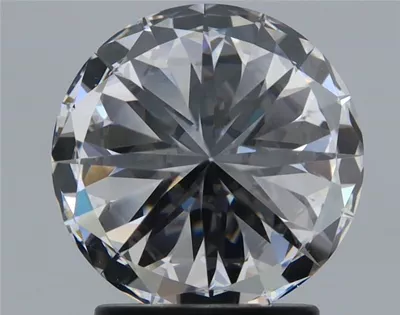 2.14ct E VVS2 Rare Carat Ideal Cut Round Diamond