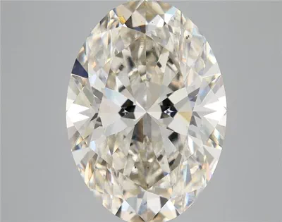 4.55ct H VS2 Rare Carat Ideal Cut Oval Lab Grown Diamond