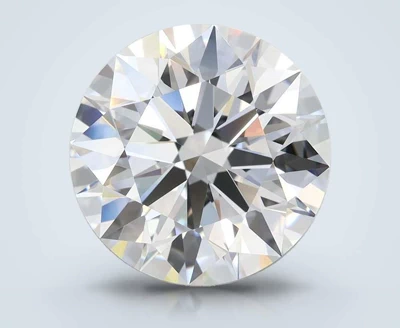 4.53ct F IF Rare Carat Ideal Cut Round Lab Grown Diamond