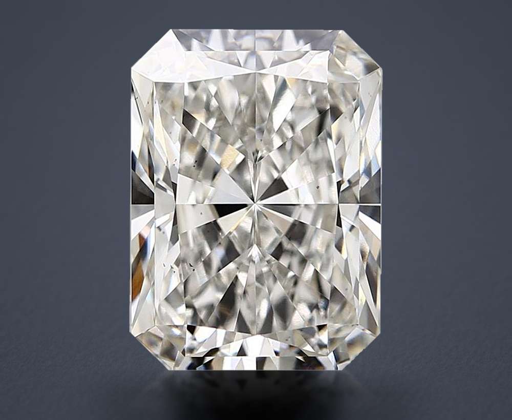 7.13ct H VS2 Rare Carat Ideal Cut Radiant Lab Grown Diamond