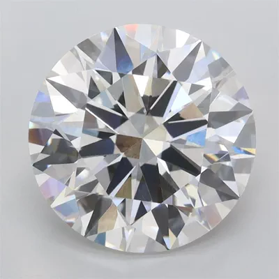 5.03ct F VVS2 Rare Carat Ideal Cut Round Lab Grown Diamond