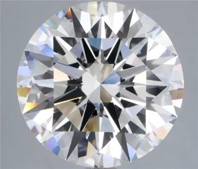 4.22ct H VVS2 Rare Carat Ideal Cut Round Diamond