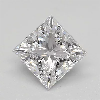 0.94ct E VS1 Rare Carat Ideal Cut Princess Lab Grown Diamond
