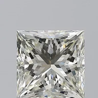 3.01ct J VS1 Very Good Cut Princess Diamond