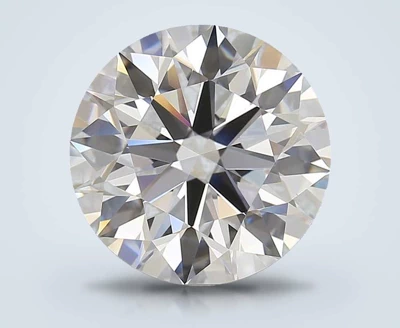 5.55ct D FL Rare Carat Ideal Cut Round Lab Grown Diamond