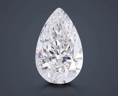 2.02ct F VS1 Rare Carat Ideal Cut Pear Lab Grown Diamond