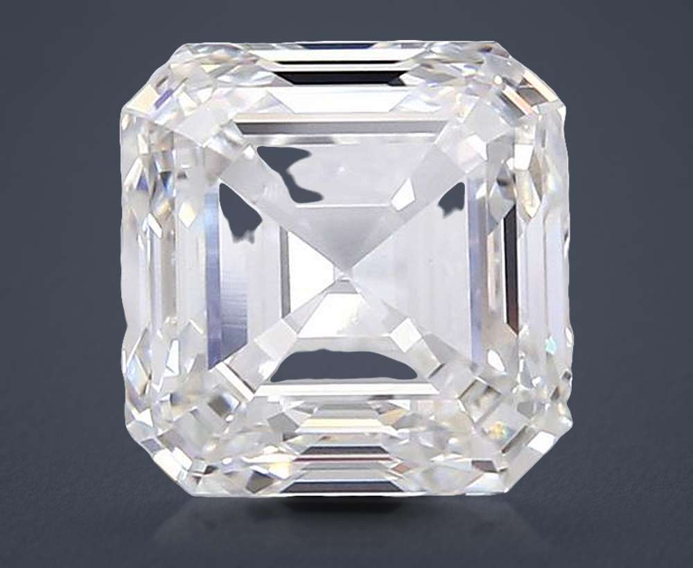 7.35ct E VS1 Rare Carat Ideal Cut Asscher Lab Grown Diamond