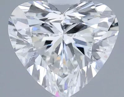 0.81ct H SI2 Rare Carat Ideal Cut Heart Diamond