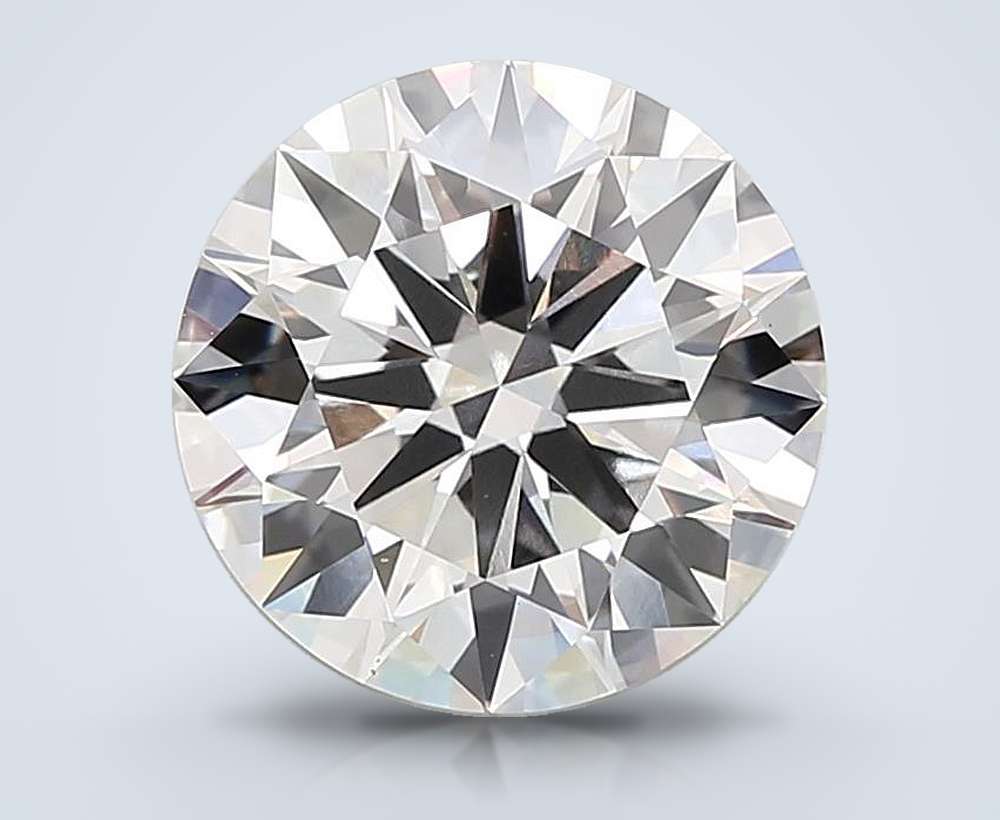 7.07ct E VVS1 Rare Carat Ideal Cut Round Lab Grown Diamond