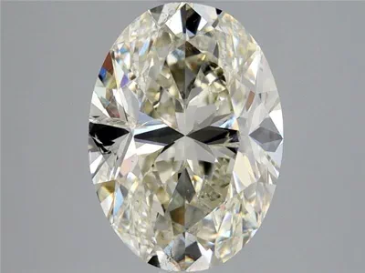 3.27ct J SI2 Very Good Cut Oval Diamond