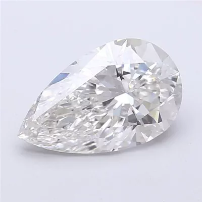 2.39ct F VVS2 Rare Carat Ideal Cut Pear Lab Grown Diamond