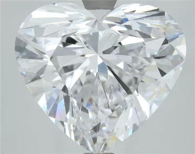 5.10ct D VS1 Rare Carat Ideal Cut Heart Lab Grown Diamond