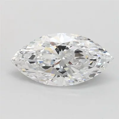 1.00ct D IF Very Good Cut Marquise Lab Grown Diamond