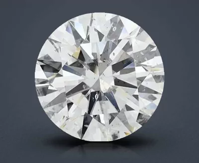 3.02ct E SI2 Rare Carat Ideal Cut Round Diamond