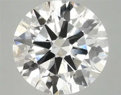 4.03ct F SI1 Rare Carat Ideal Cut Round Lab Grown Diamond