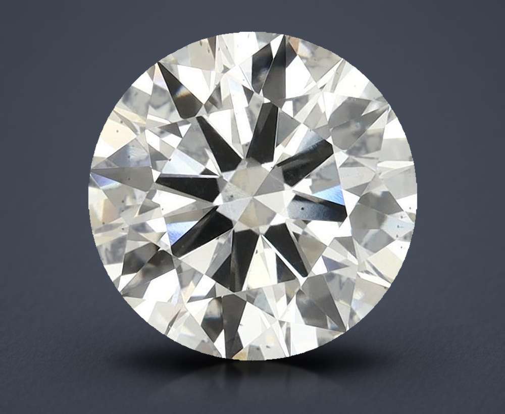 4.03ct F SI1 Rare Carat Ideal Cut Round Lab Grown Diamond