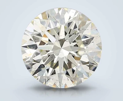 2.07ct K SI1 Rare Carat Ideal Cut Round Diamond