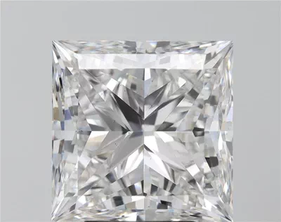 8.00ct G VS2 Rare Carat Ideal Cut Princess Lab Grown Diamond