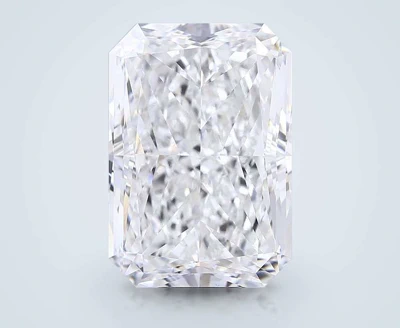 15.12ct F VVS2 Rare Carat Ideal Cut Radiant Lab Grown Diamond