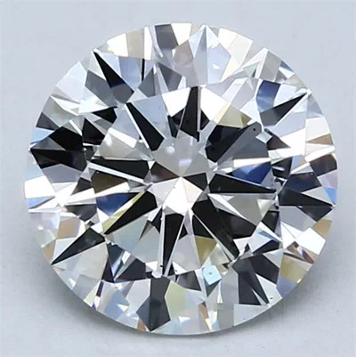 2.70ct E VS2 Excellent Cut Round Lab Grown Diamond