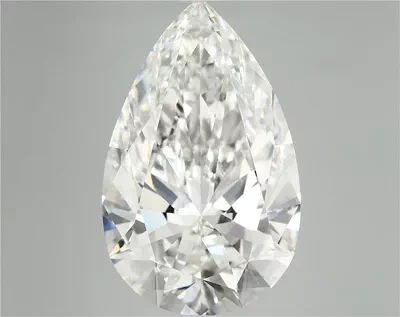 12.20ct F VVS2 Rare Carat Ideal Cut Pear Lab Grown Diamond