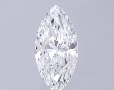 6.20ct F VVS2 Rare Carat Ideal Cut Marquise Lab Grown Diamond