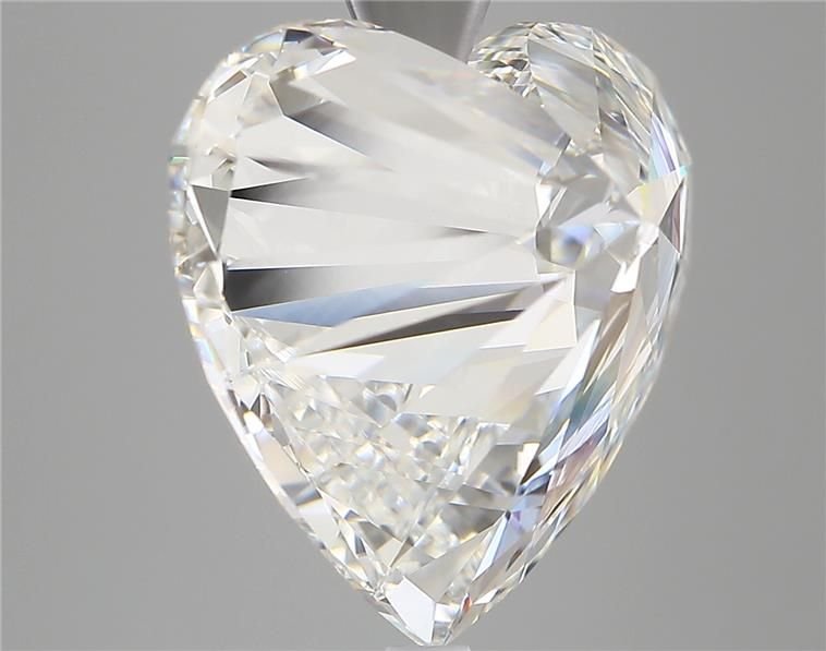 10.08ct F VVS2 Rare Carat Ideal Cut Heart Lab Grown Diamond