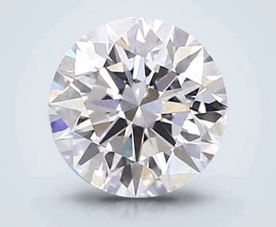 1.23ct F VS1 Rare Carat Ideal Cut Round Lab Grown Diamond