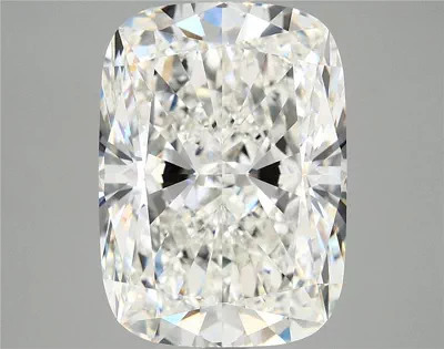 8.05ct F VVS2 Rare Carat Ideal Cut Cushion Lab Grown Diamond