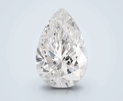 2.12ct D VVS2 Rare Carat Ideal Cut Pear Lab Grown Diamond