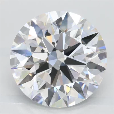 3.69ct D IF Rare Carat Ideal Cut Round Lab Grown Diamond