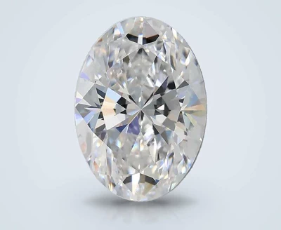 2.02ct D VS1 Rare Carat Ideal Cut Oval Lab Grown Diamond