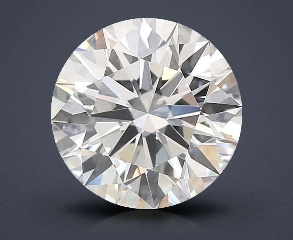 3.75ct F VVS2 Rare Carat Ideal Cut Round Lab Grown Diamond
