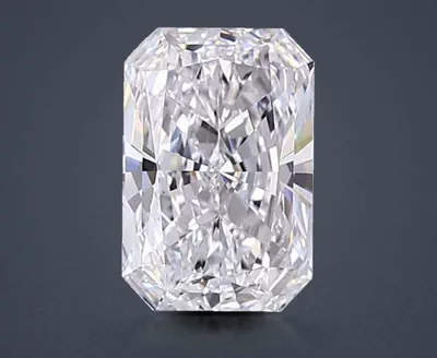 3.02ct E VVS2 Rare Carat Ideal Cut Radiant Lab Grown Diamond