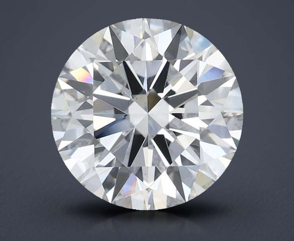 3.54ct H VS1 Rare Carat Ideal Cut Round Lab Grown Diamond