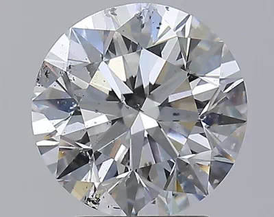 2.50ct D SI2 Excellent Cut Round Diamond