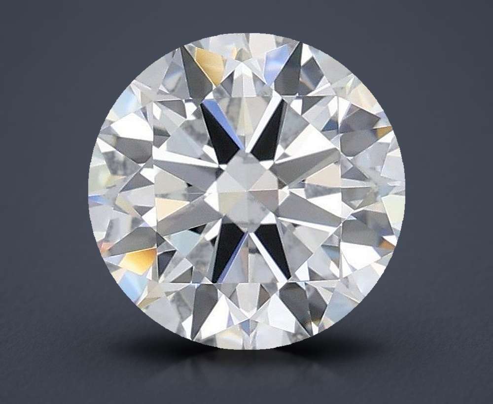 1.76ct F FL Excellent Cut Round Lab Grown Diamond