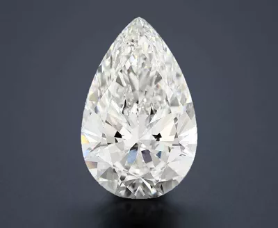 12.05ct F VVS2 Rare Carat Ideal Cut Pear Lab Grown Diamond