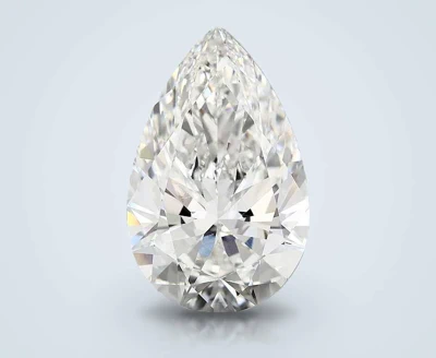 12.05ct F VVS2 Rare Carat Ideal Cut Pear Lab Grown Diamond