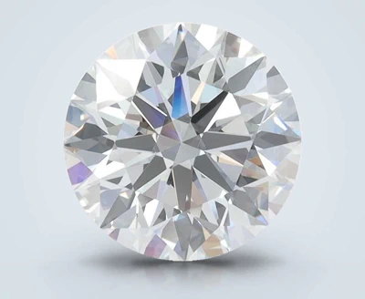 3.06ct D VVS2 Rare Carat Ideal Cut Round Lab Grown Diamond